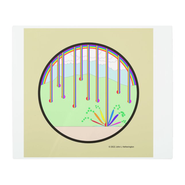 Metal Wall Art, 8" x 8" Metal Print (Front)