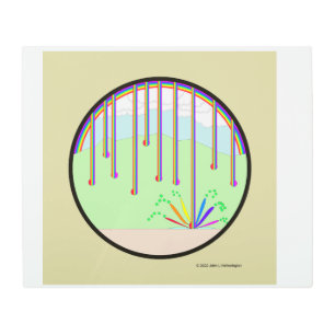 Metal Wall Art, 8" x 8" Print