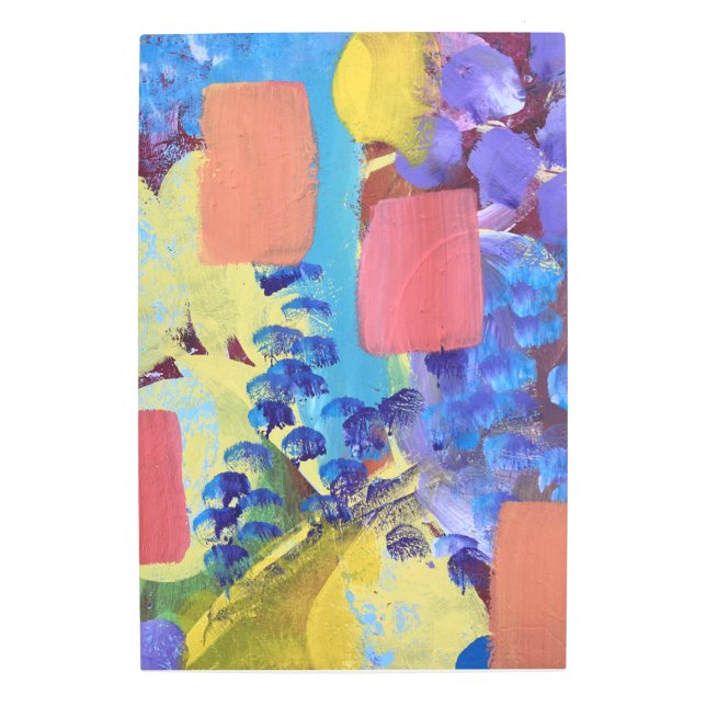 Metal Wall Art -- Abstract Art (Front)