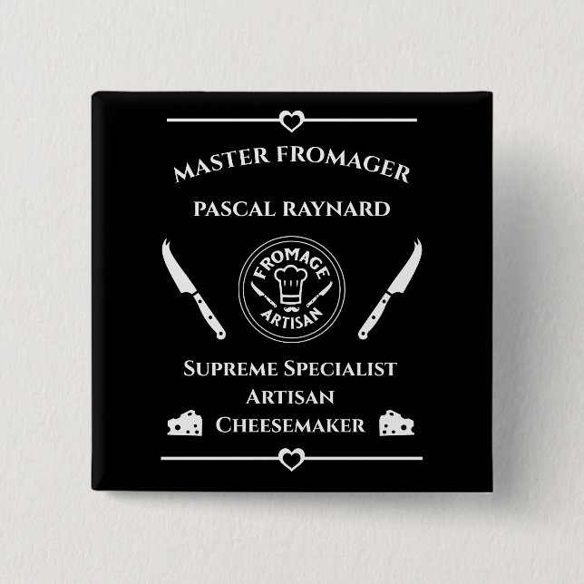 Metal Wall Art Button (Front)