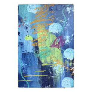 Metal Wall Art in Underwater Cave Design