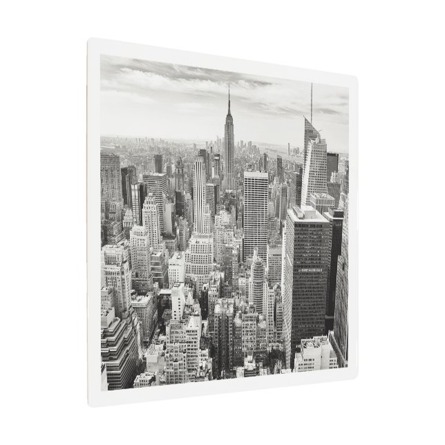 Metal Wall Art - New York City Skyline (Angled)