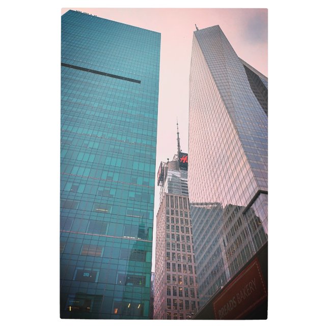 Metal Wall Art – “Vertical Silence” (Front)