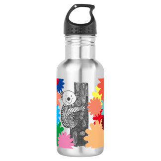 metal water bottle