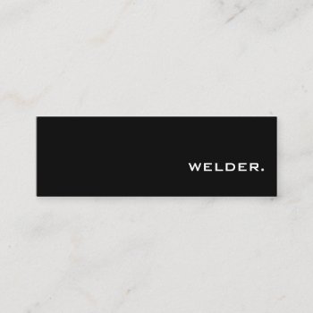 Metal Welder Business Cards by BusinessTemplate at Zazzle