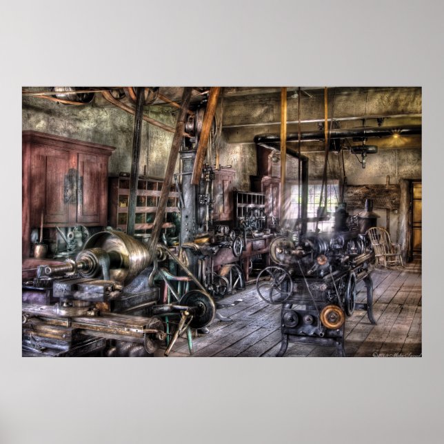 Metal Worker - Belts and Pullies Poster (Front)