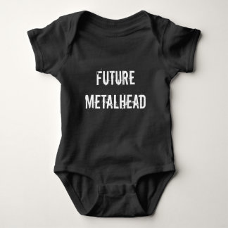 Metalhead baby outfit bodysuit