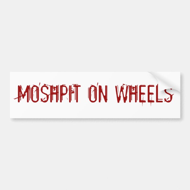 Metalhead Bumper Sticker (Front)