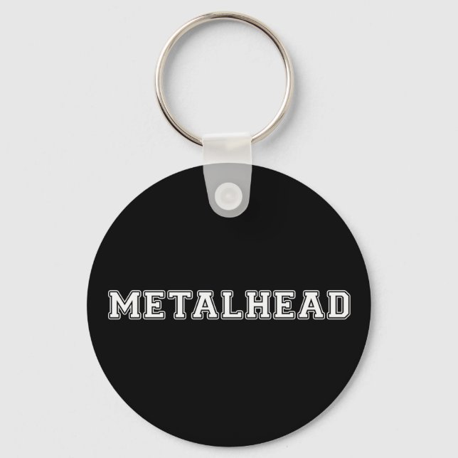 Metalhead Keychain (Front)