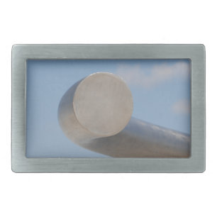 Metalic Blue Skies Belt Buckle