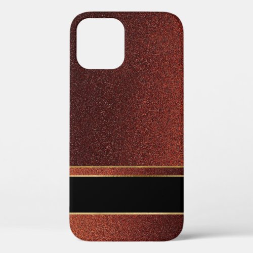 Metalic Gold Sparkle Texture iPhone Case