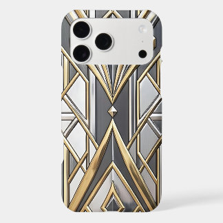 Metallic abstract background iPhone 17 pro max case