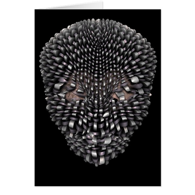 Metallic Alien Cards (Front)