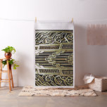 Metallic art nouveau design, vintage,elegant,chic, fabric