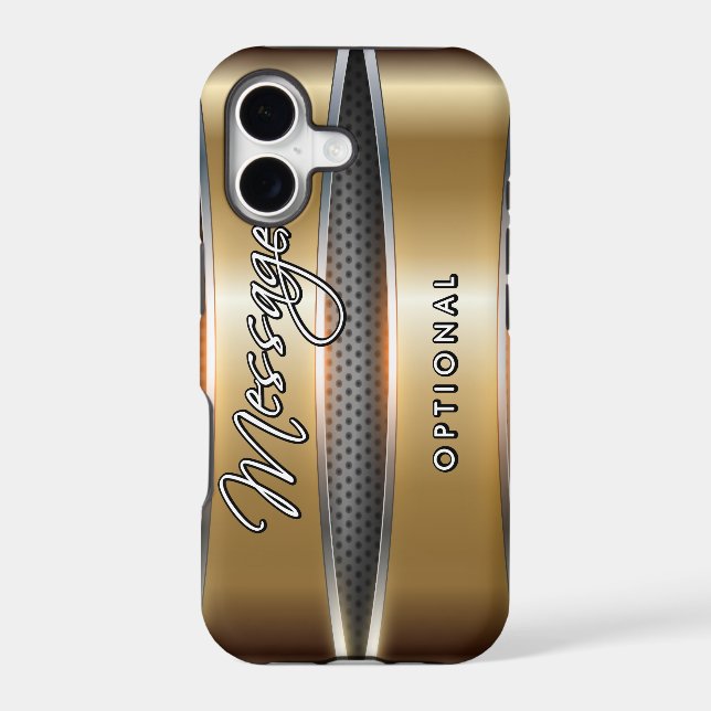 Metallic Background Art 4 Iphone Case (Back)