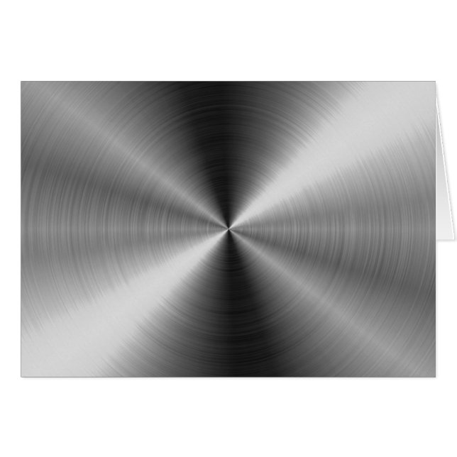 Metallic Background - Silver Cards (Front Horizontal)