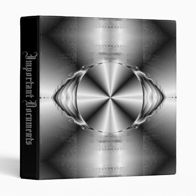 Metallic Binder (Front/Spine)