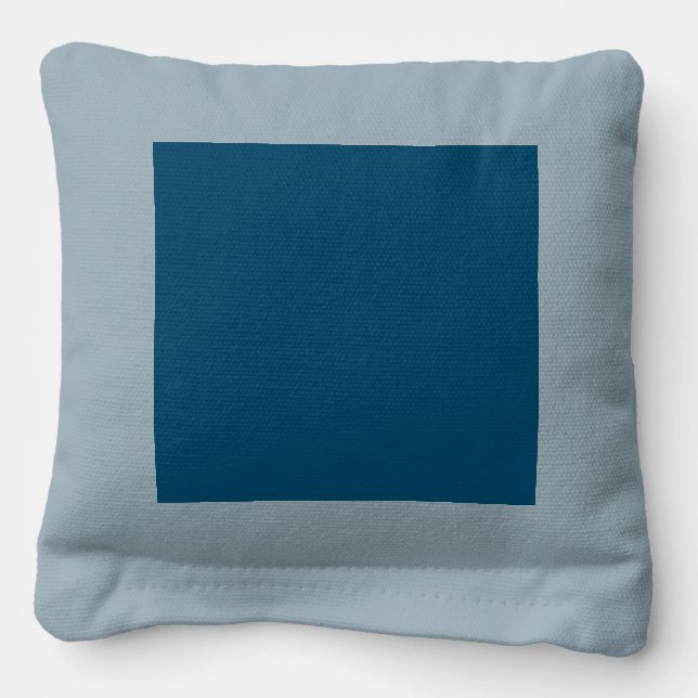  Metallic Blue,Slate Blue,Smalt Blue, Cornhole Bags (Front)