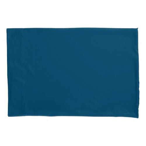 Metallic BlueSlate BlueSmalt Blue Pillow Case