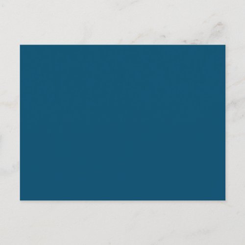 Metallic BlueSlate BlueSmalt Blue Postcard