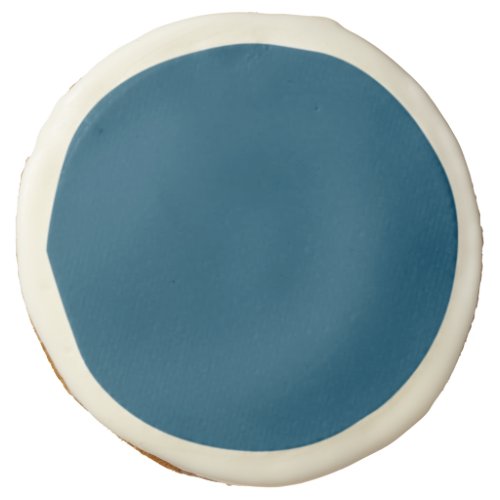 Metallic BlueSlate BlueSmalt Blue Sugar Cookie