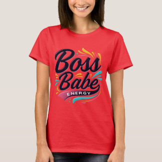 Metallic Boss Babe Vibes Top