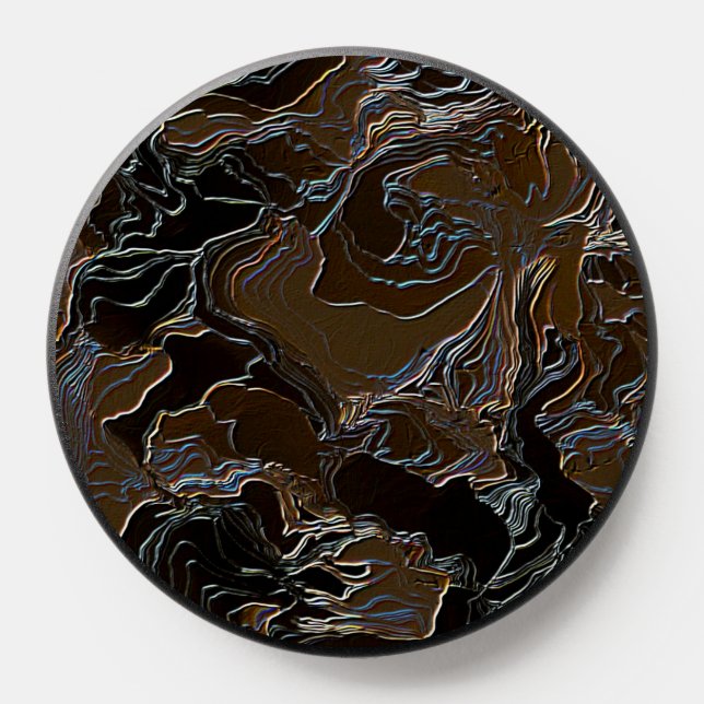 Metallic Brown Camouflage PopSocket (Popsocket)