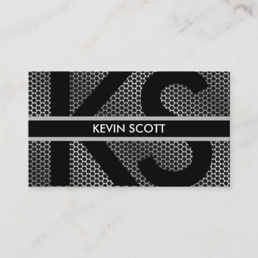 Customizable Metallic Business Card