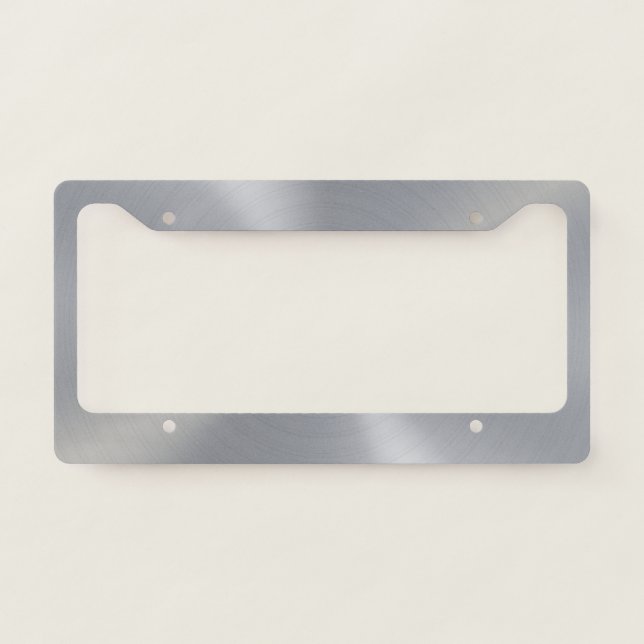 Metallic Centry License Plate Frame (Front)