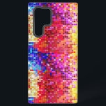 Metallic Colorful Sequins Look Disco Mirrors Samsung Galaxy S22 Ultra Case<br><div class="desc">The famous shiny metallic sequence looks multi colors disco-style mirror background. Retro 70's disco ball mirrors with the bling and sparkles. Look for this design in many tones. Purple,  blue,  green,  and pink can be requested in your favorite color. It is an image pattern and not an actual sequence.</div>