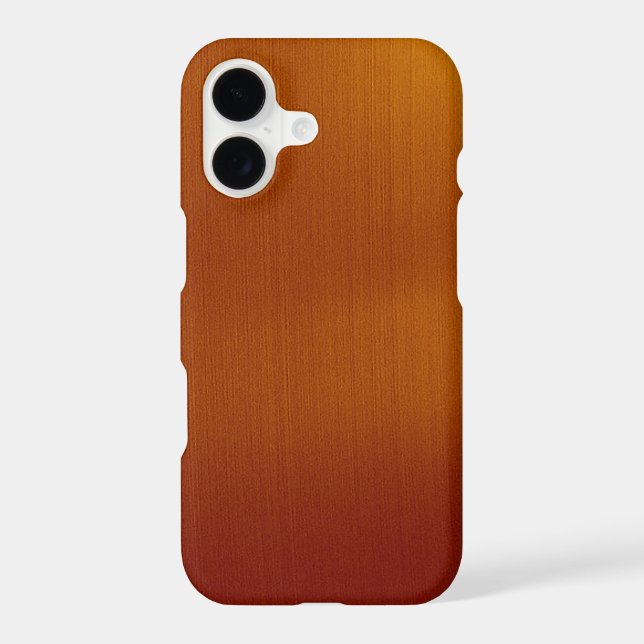 Metallic Copper Case-Mate iPhone Case (Back)