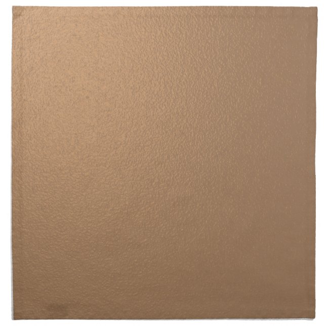 Metallic Copper-Colored Napkins (Front)