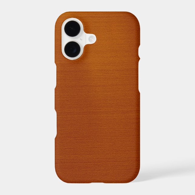 Metallic Copper Iphone Case (Back)