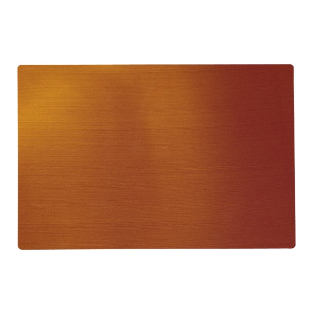Metallic Copper Placemat (Back)