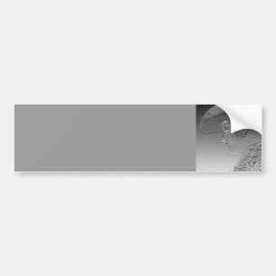 metallic cowgirl bumper sticker