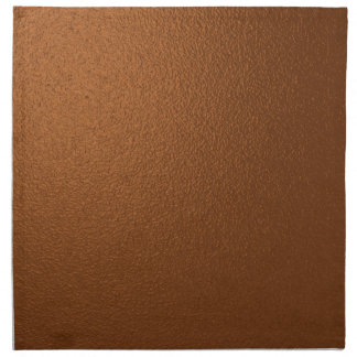 Metallic Dark Bronze-Colored Napkins