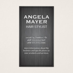 Metallic Dark Texture Background Black Border