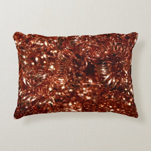 "Metallic" Decorative Pillow (Front)