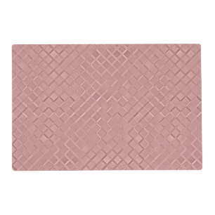 Metallic Diamond Patterns Placemat