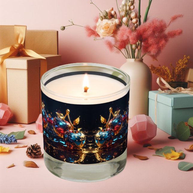 Metallic Dipped Glassy Cherries Scented Candle (Creator Uploaded)