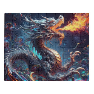Metallic Dragon Puzzle