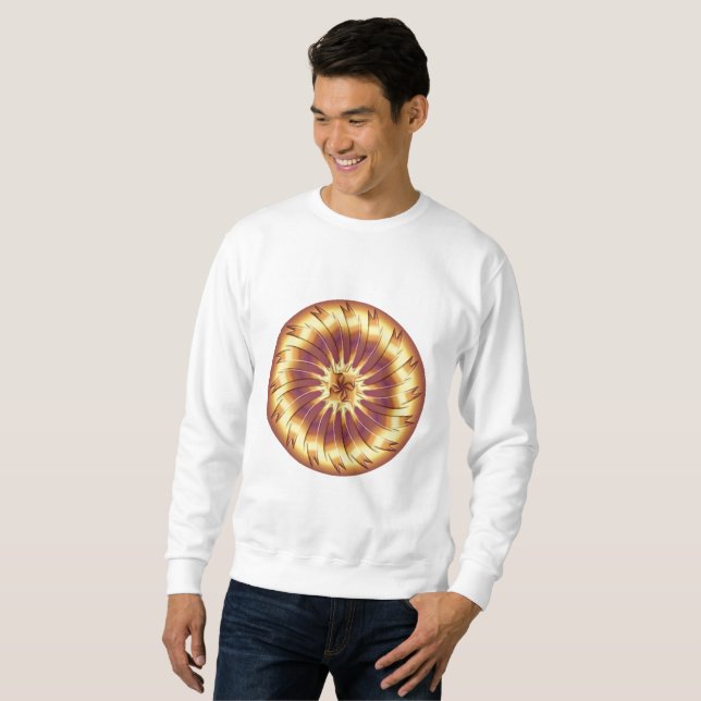 Metallic element sweatshirt (Front Full)