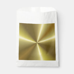Metallic Faux Gold Look Blank Elegant Template Favor Bag