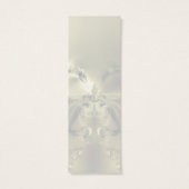 Metallic Flower Custom Bookmark (Back)