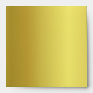 Metallic Gold Envelope With Metallic Gold Liner