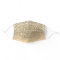 Metallic Gold Glitter Drip Elegant Champagne Icing