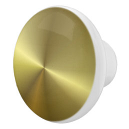 Metallic Gold Look Elegant Custom Template Ceramic Knob