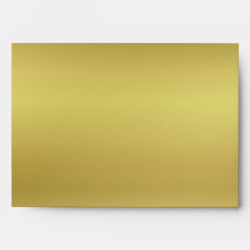 Metallic Gold Look Envelope