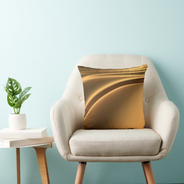 Metallic Gold Pillow (Chair)
