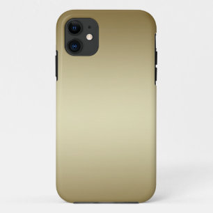 METALLIC GOLD PRINTED PHOTO EFFECT iPhone 11 CASE